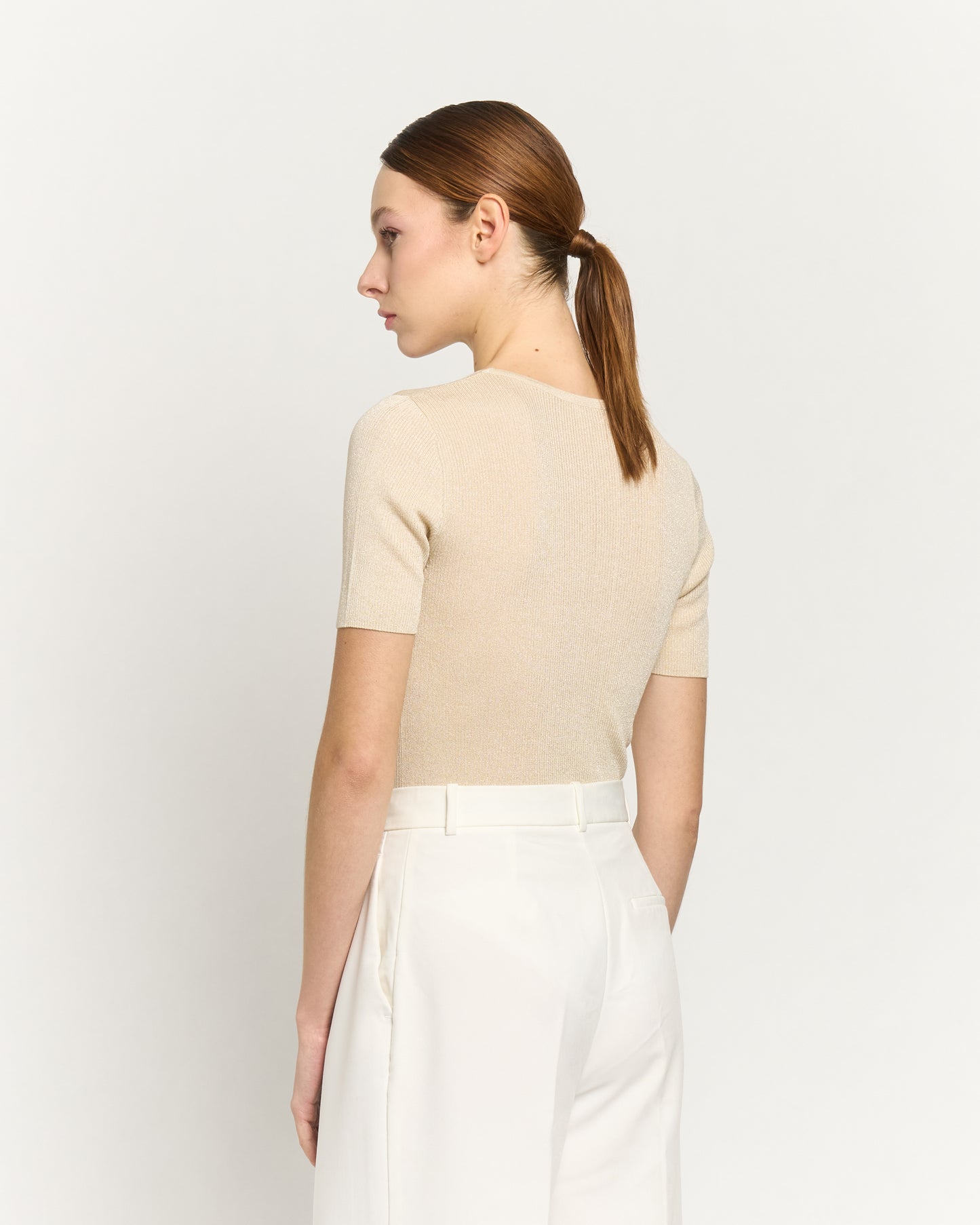 AMAIA- SILK AND VISCOSE LUREX