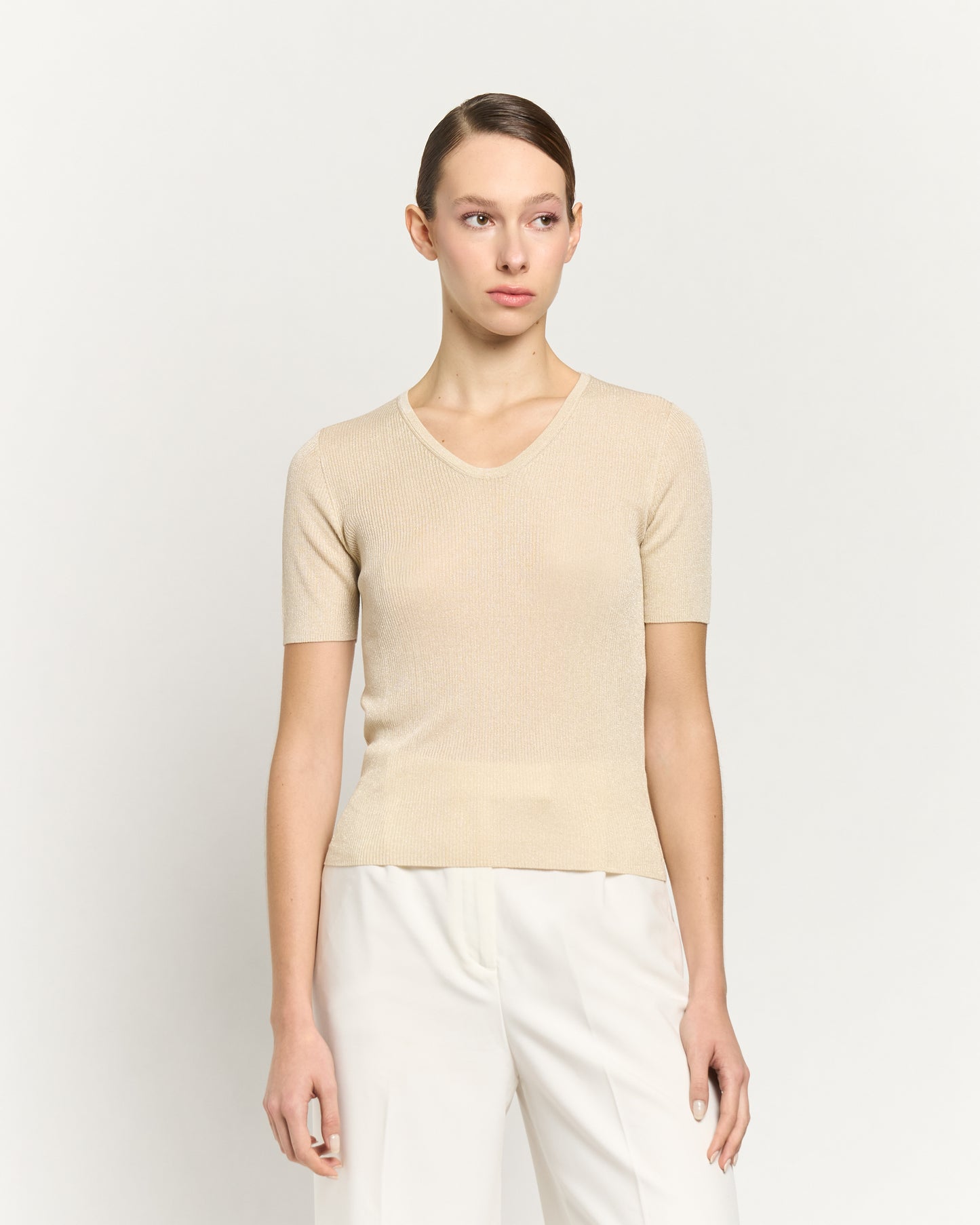 AMAIA- SILK AND VISCOSE LUREX
