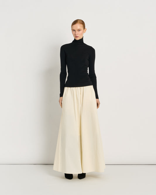 Dolcevita in Lana Merino Superfine con Scarto d’Ago sul Retro