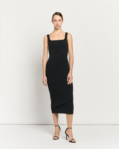 DEA - NATURAL VISCOSE V DRESS